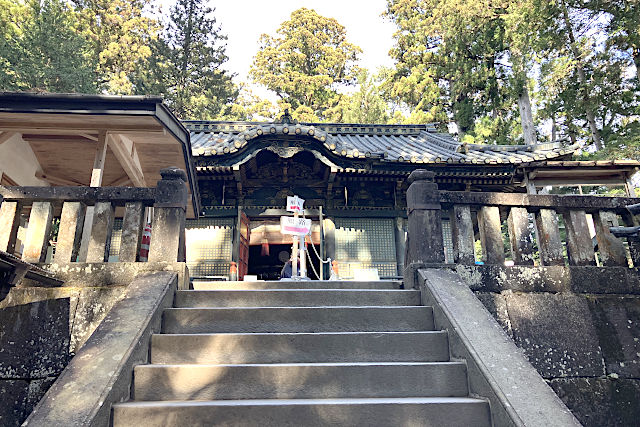 日光東照宮 奥社拝殿