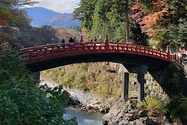 神橋〜日光東照宮の入り口
