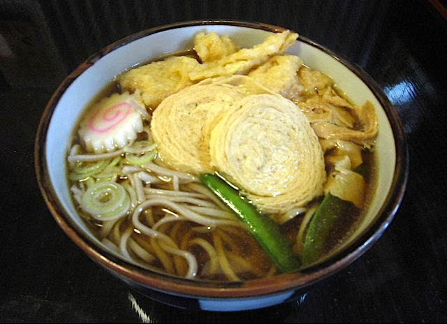 日光の湯波そば